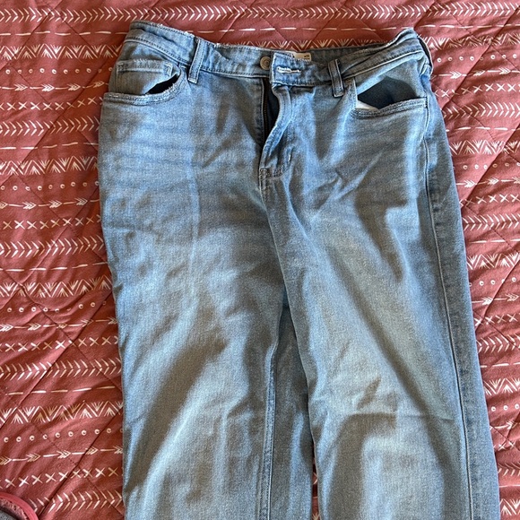 Hollister Light Blue High-Rise Denim - Picture 3 of 4